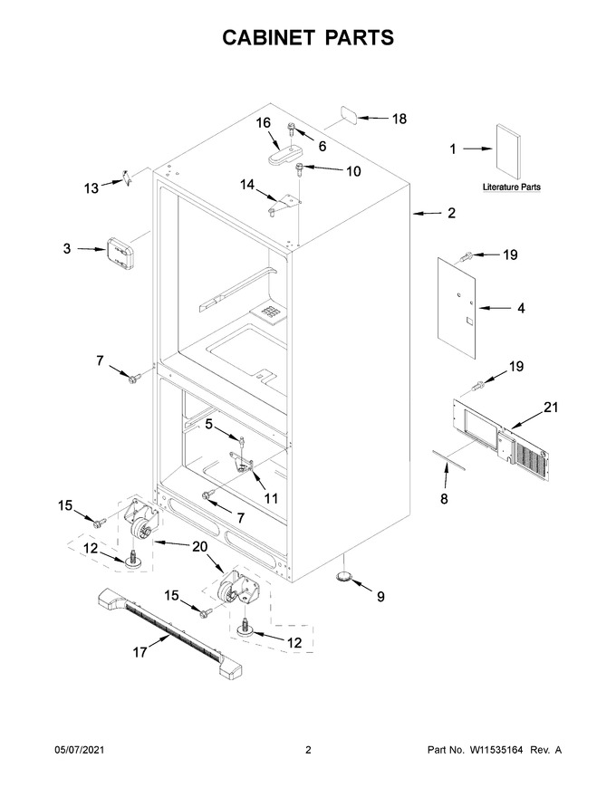 Diagram for WRB329RFBM03