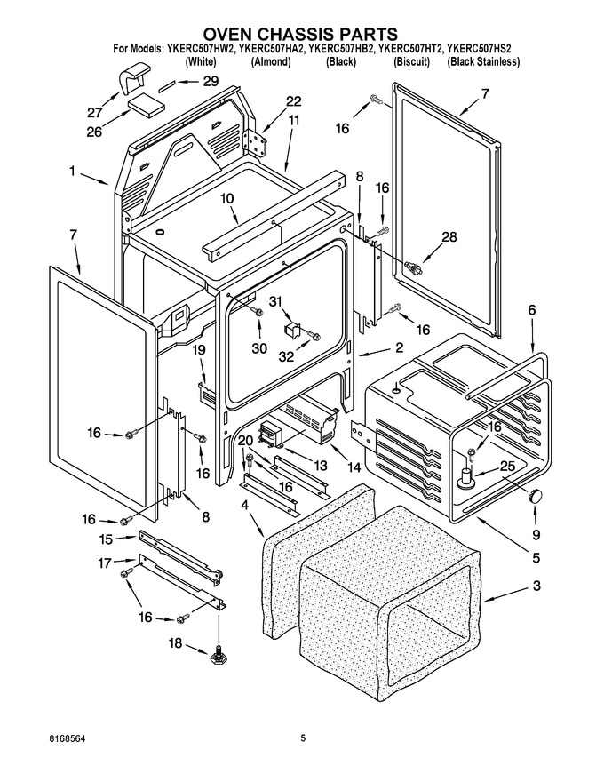 Diagram for YKERC507HS2