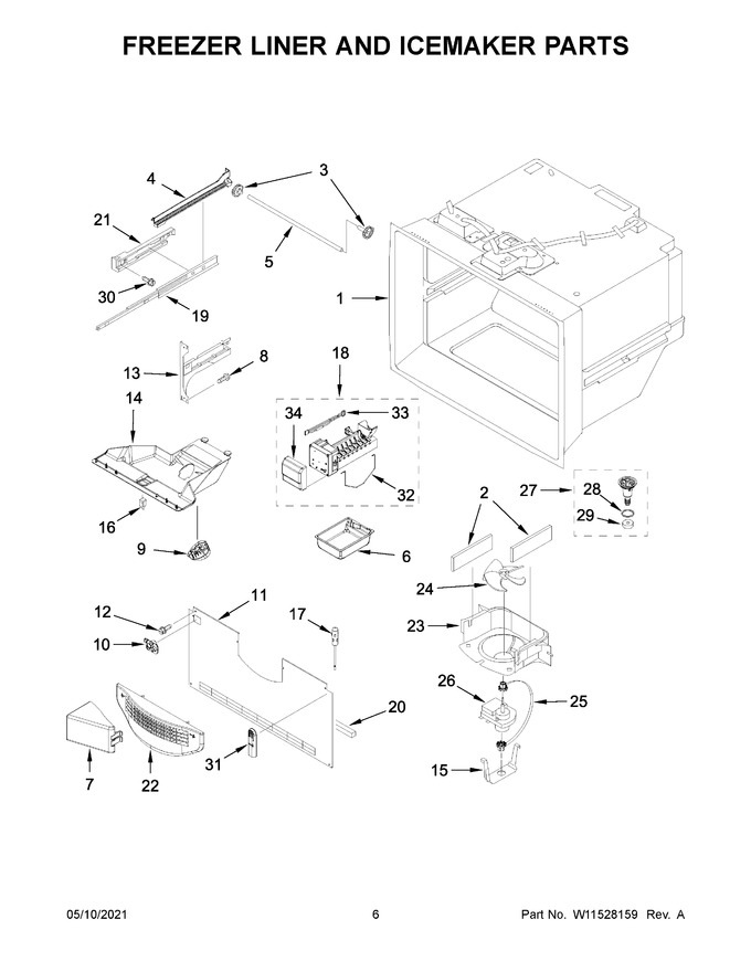 Diagram for WRF540CWHV02