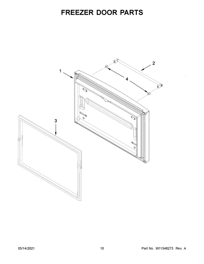 Diagram for KRFF305EWH06