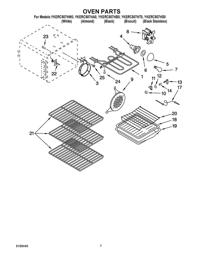 Diagram for YKERC507HW0