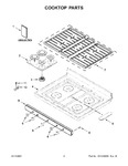 Diagram for 02 - Cooktop Parts