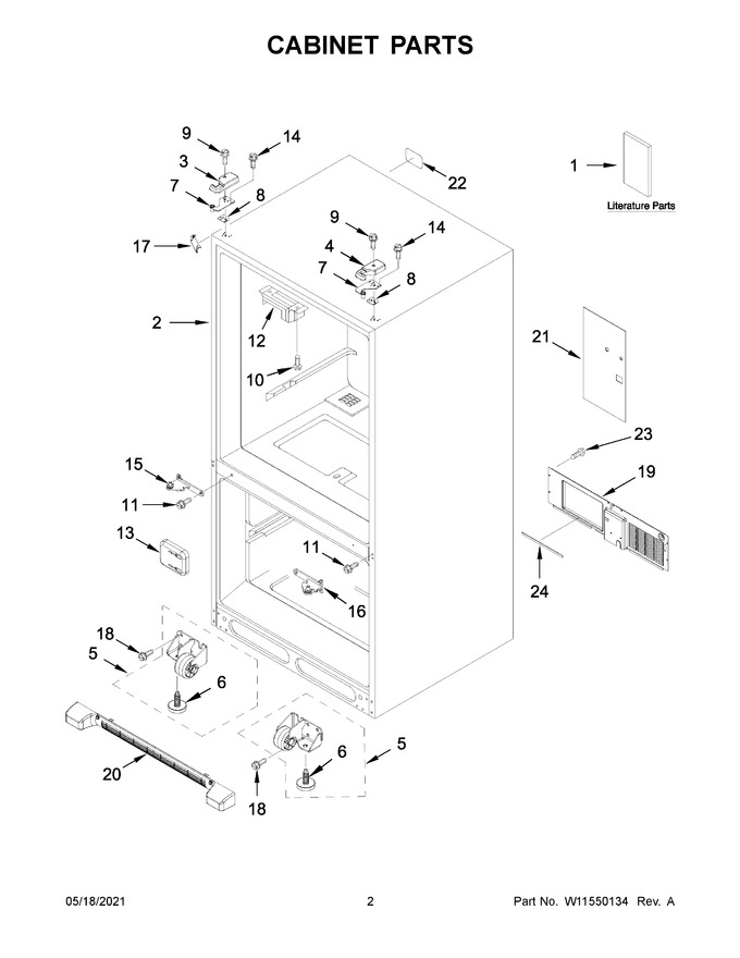 Diagram for WRF532SNHV04