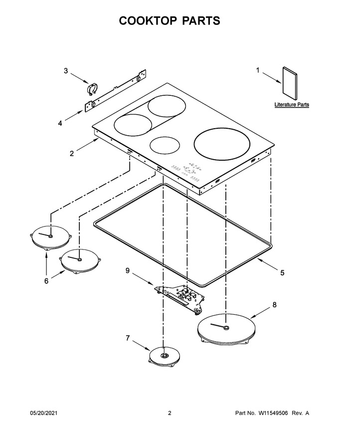 Diagram for KICU509XBL01