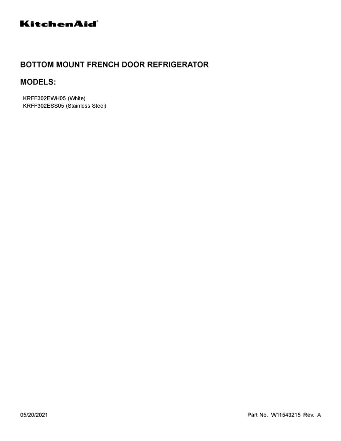 Diagram for KRFF302ESS05