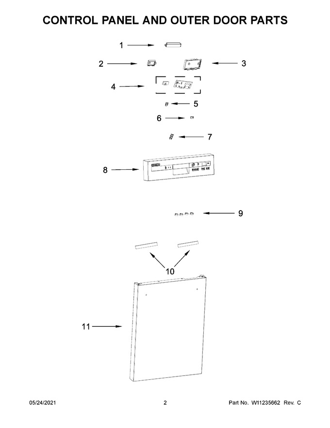Diagram for WDF518SAHB0