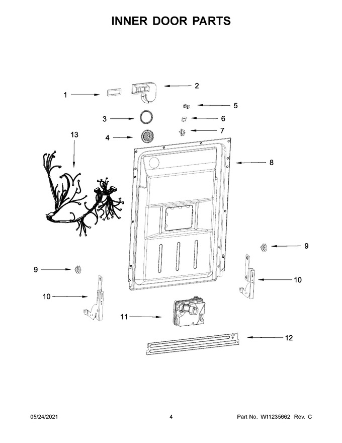 Diagram for WDF518SAHB0