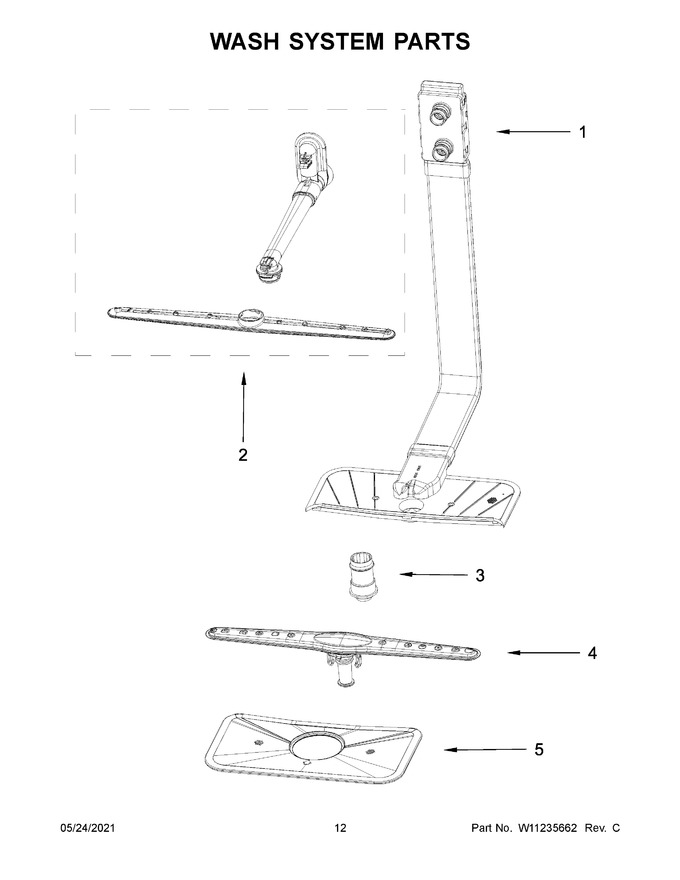 Diagram for WDF518SAHW0