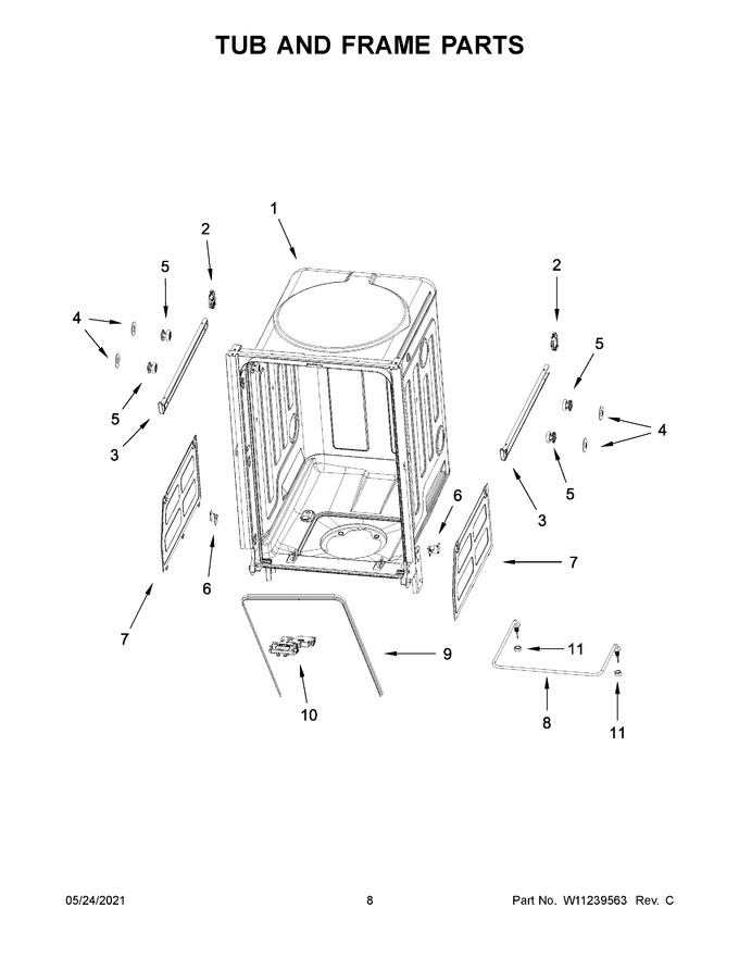 Diagram for WDF550SAHS0