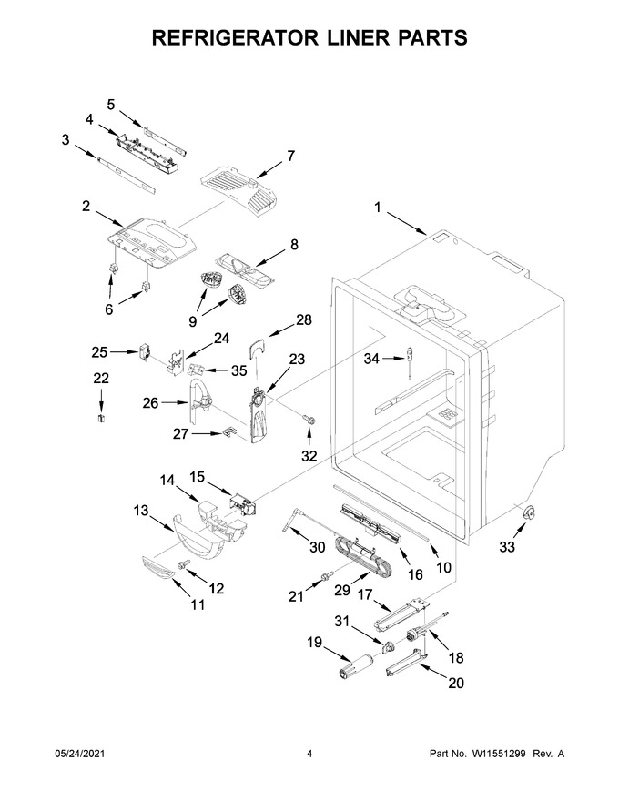 Diagram for KRFF305EBS05