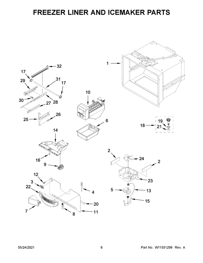 Diagram for KRFF305EBS05