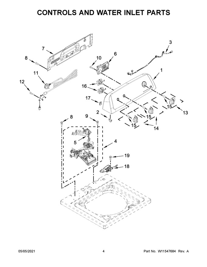 Diagram for 4KMVWC410JW1