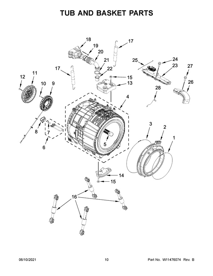 Diagram for WFW8620HC3