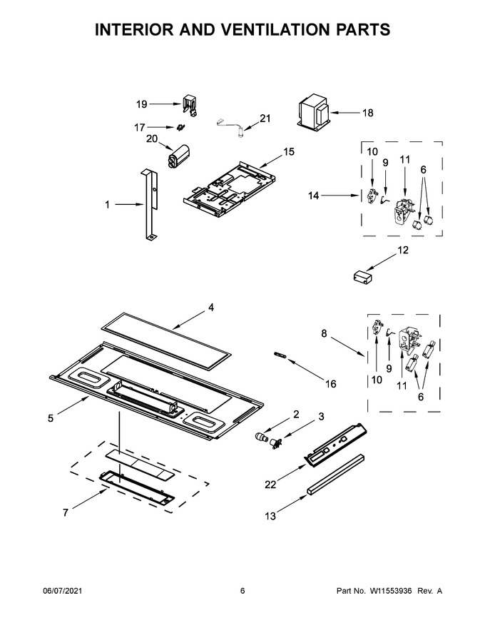Diagram for WMH31017HW8