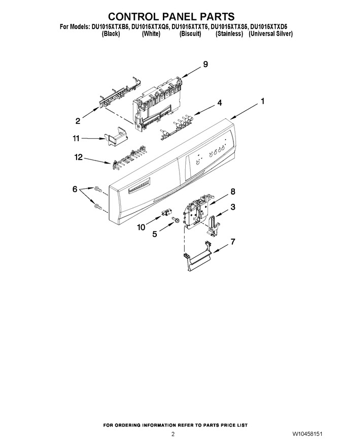 Diagram for DU1015XTXD5