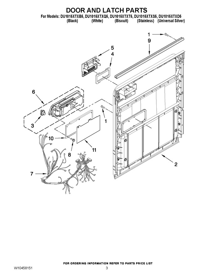 Diagram for DU1015XTXD5
