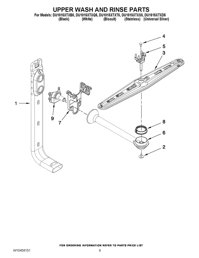Diagram for DU1015XTXD5