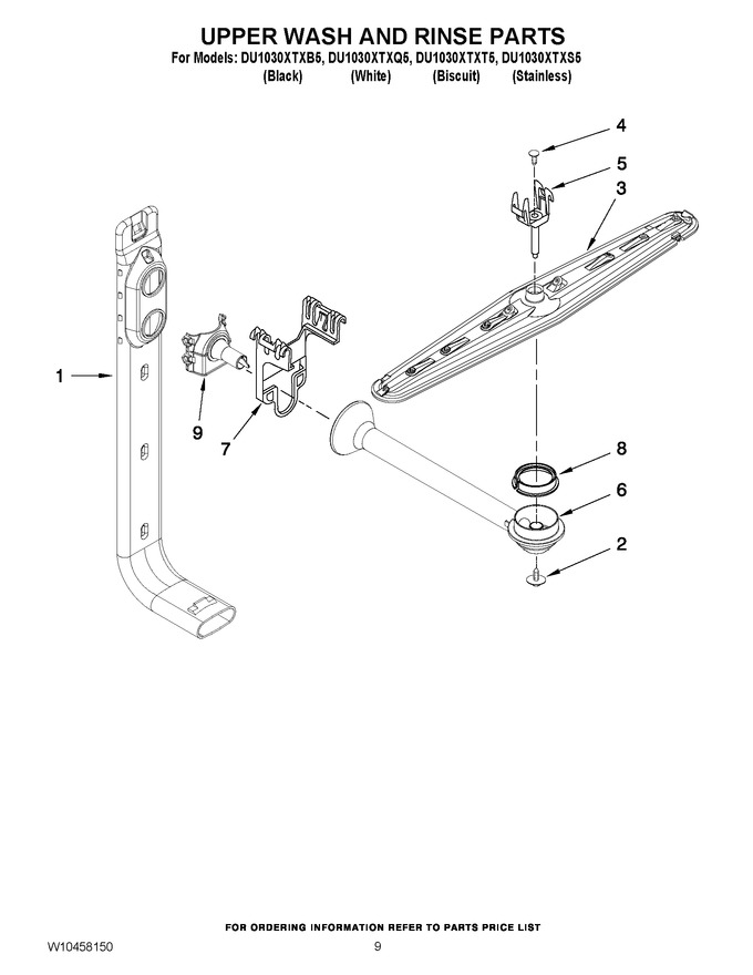 Diagram for DU1030XTXQ5