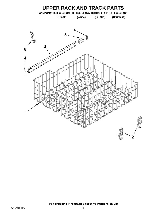Diagram for DU1030XTXB5