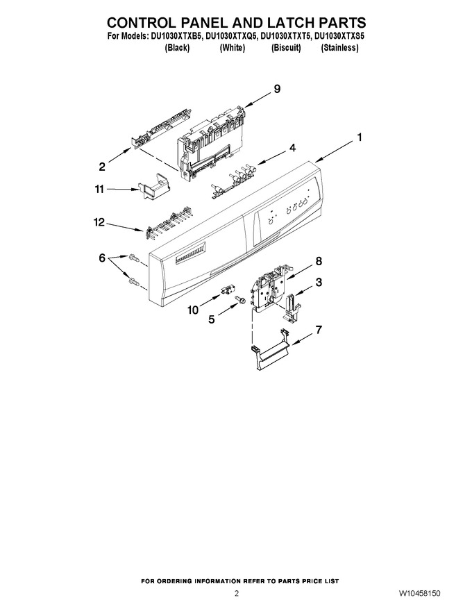 Diagram for DU1030XTXQ5