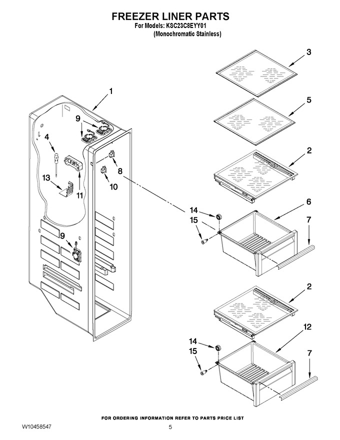 Diagram for KSC23C8EYY01