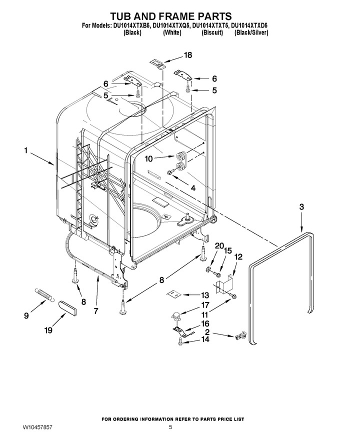 Diagram for DU1014XTXD5