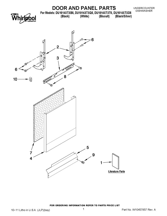 Diagram for DU1014XTXD5