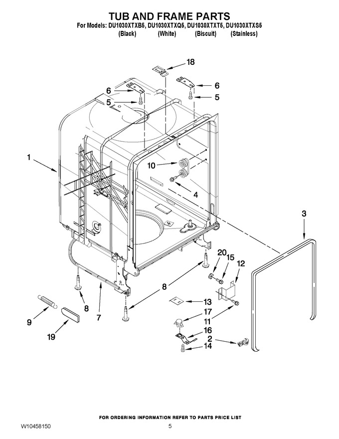 Diagram for DU1030XTXQ5