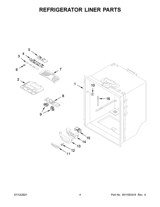 Diagram for WRF532SMHV04