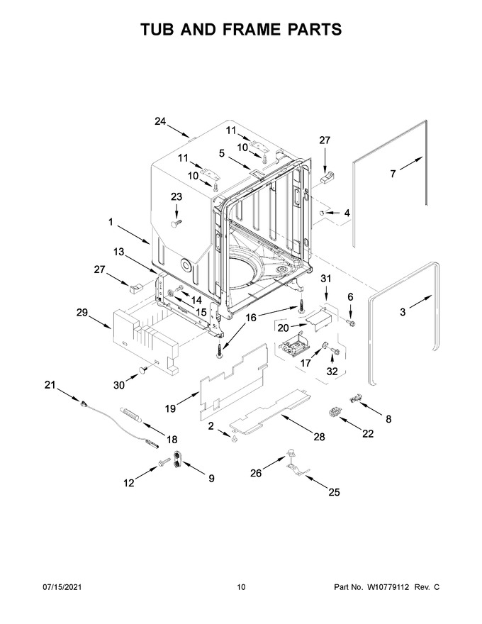 Diagram for KDTM354DSS1