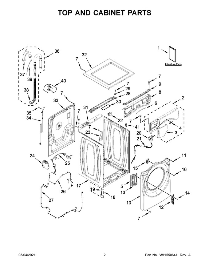 Diagram for WFW9620HBK3