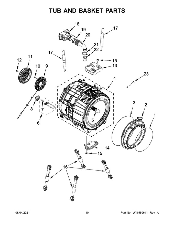 Diagram for WFW9620HC3