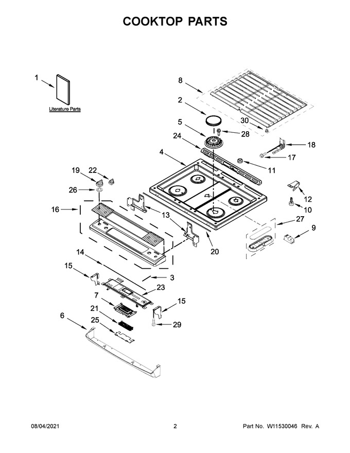Diagram for MGS8800FZ2