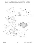 Diagram for 03 - Evaporator, Grid, And Water Parts