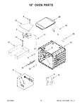 Diagram for 06 - 18" Oven Parts