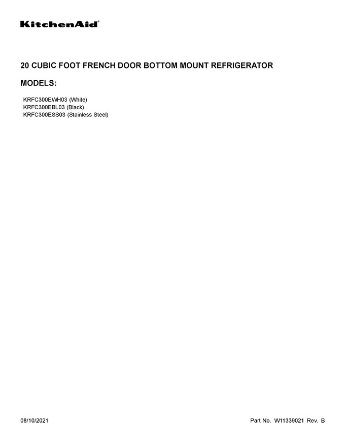 Diagram for KRFC300EBL03