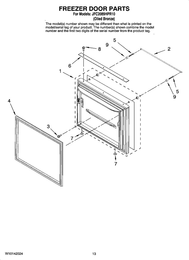 Diagram for JFC2089HPR10