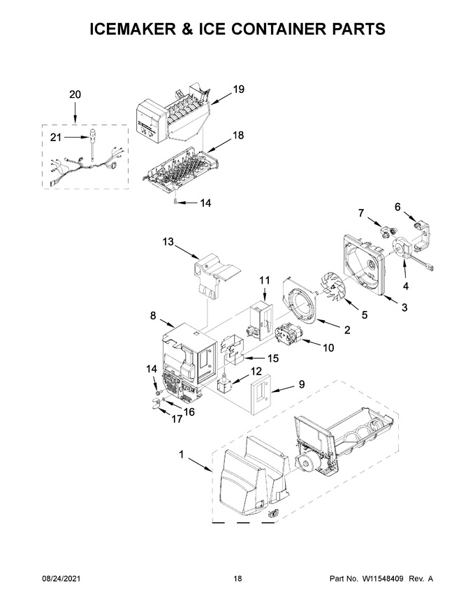 Diagram for WRX735SDHV05