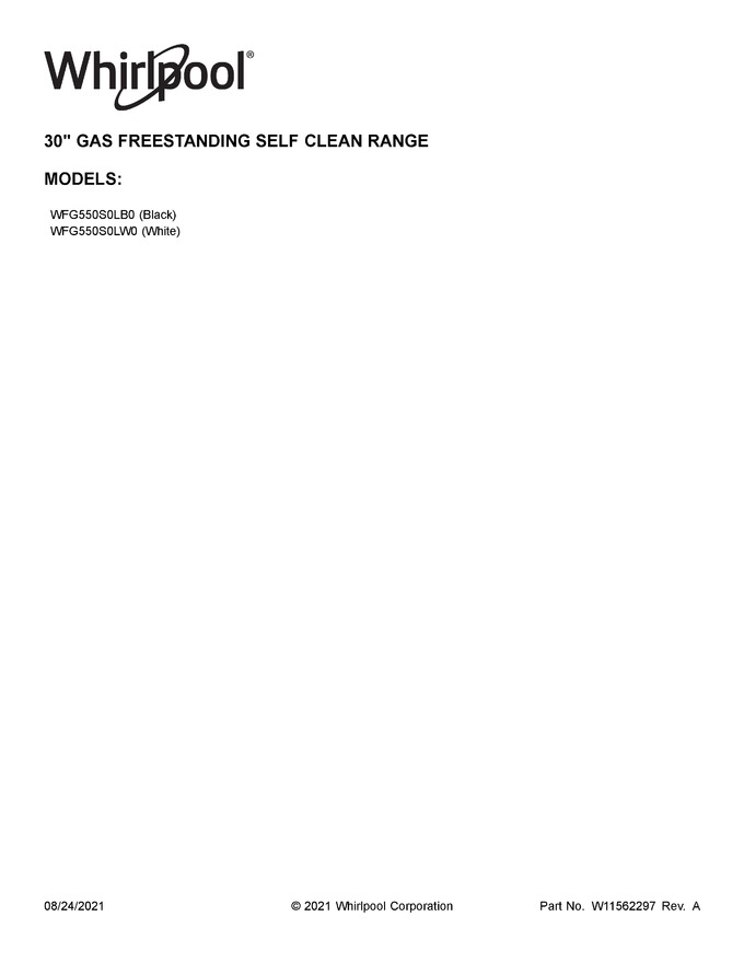 Diagram for WFG550S0LB0