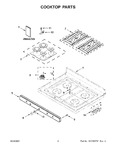 Diagram for 02 - Cooktop Parts