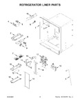 Diagram for 03 - Refrigerator Liner Parts