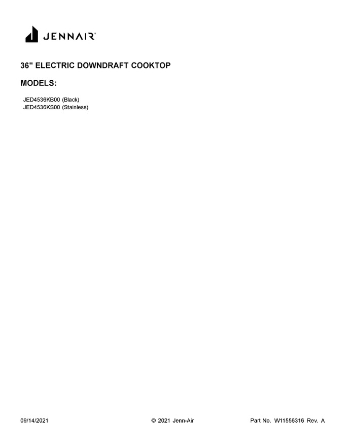 Diagram for JED4536KS00
