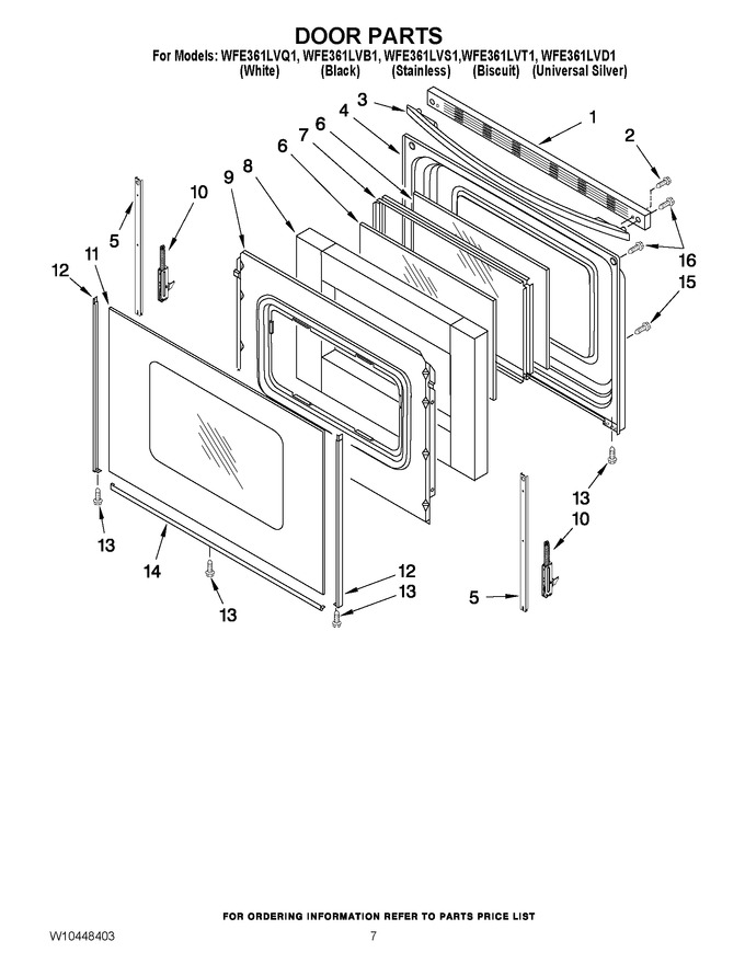 Diagram for WFE361LVB1