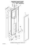 Diagram for 11 - Freezer Door Parts