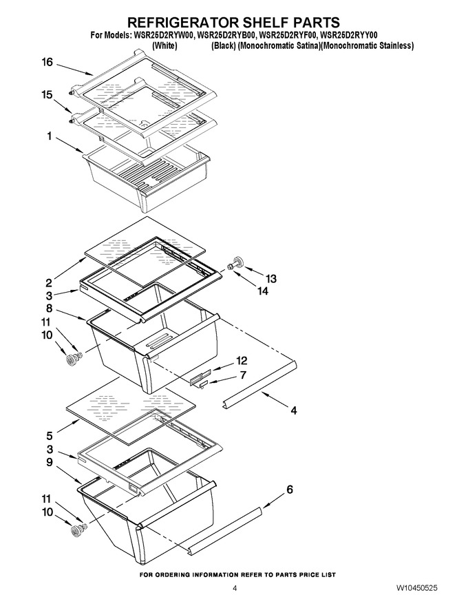 Diagram for WSR25D2RYW00