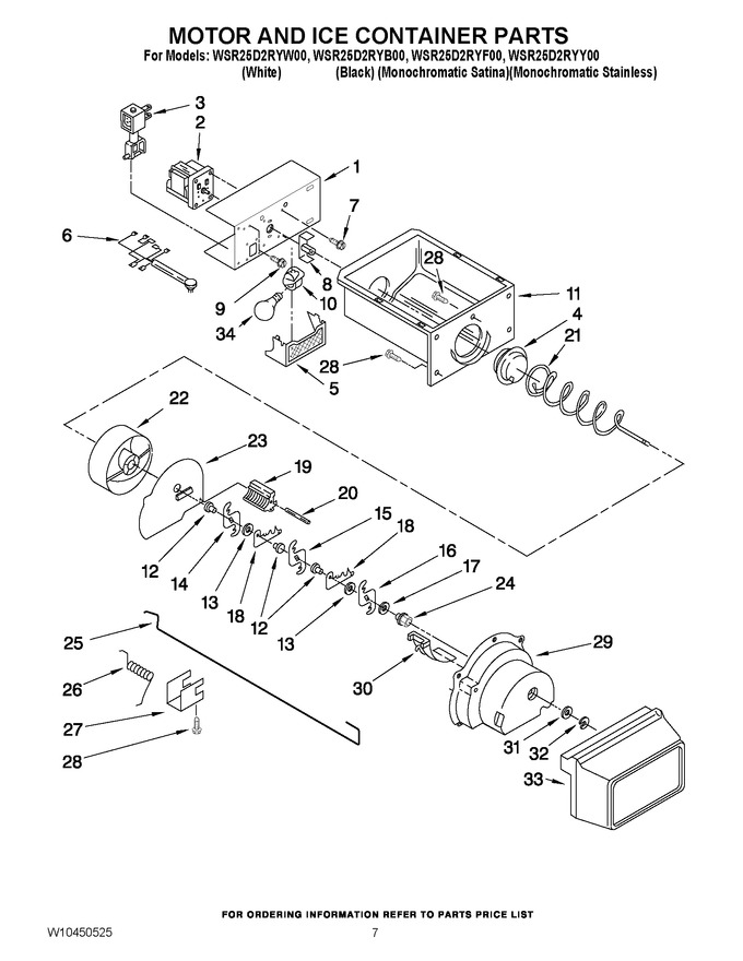 Diagram for WSR25D2RYB00