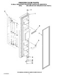 Diagram for 07 - Freezer Door Parts