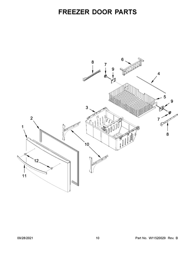Diagram for WRX735SDHZ04