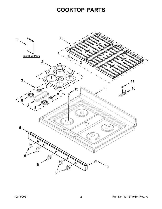 Diagram for WFG550S0LB1