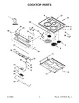 Diagram for 02 - Cooktop Parts